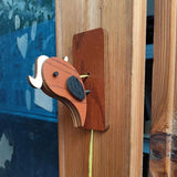 Maxbell Maxbell Woodpecker Door Bell Decorative Hanging Ornament for Entrance Bedroom Window Brown