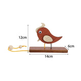 Maxbell Maxbell Woodpecker Door Bell Decorative Hanging Ornament for Entrance Bedroom Window Brown