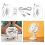 Maxbell Maxbell USB Extension Cord with Remote Control DIY for Ceiling Fan USB Fan Desk Lamp
