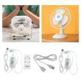 Maxbell Maxbell USB Extension Cord with Remote Control DIY for Ceiling Fan USB Fan Desk Lamp