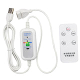 Maxbell Maxbell USB Extension Cord with Remote Control DIY for Ceiling Fan USB Fan Desk Lamp