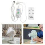 Maxbell Maxbell USB Extension Cord with Remote Control DIY for Ceiling Fan USB Fan Desk Lamp