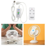 Maxbell Maxbell USB Extension Cord with Remote Control DIY for Ceiling Fan USB Fan Desk Lamp