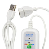 Maxbell Maxbell USB Extension Cord with Remote Control DIY for Ceiling Fan USB Fan Desk Lamp