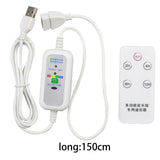 Maxbell Maxbell USB Extension Cord with Remote Control DIY for Ceiling Fan USB Fan Desk Lamp