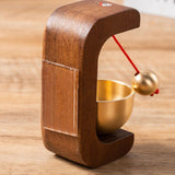 Maxbell Shopkeepers Bell for Door Opening Welcome Wind Chime for Home Office Porches C Shape