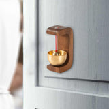 Maxbell Shopkeepers Bell for Door Opening Welcome Wind Chime for Home Office Porches C Shape