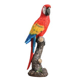 Maxbell Parrot Figurine Souvenir Resin Animal Sculpture for Indoor Table Living Room