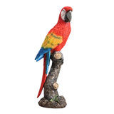 Maxbell Parrot Figurine Souvenir Resin Animal Sculpture for Indoor Table Living Room