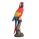 Maxbell Parrot Figurine Souvenir Resin Animal Sculpture for Indoor Table Living Room