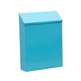 Maxbell Wall Mount Mailbox Rainproof Wall Hanging Mail Box for Porch Gate Front Door blue