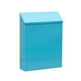 Maxbell Wall Mount Mailbox Rainproof Wall Hanging Mail Box for Porch Gate Front Door blue