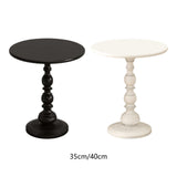 Maxbell Maxbell Couch Table (52cm in Height) Decor Modern Side Table for Balcony Hotel Cabin Black Small