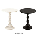 Maxbell Maxbell Couch Table (52cm in Height) Decor Modern Side Table for Balcony Hotel Cabin Black Small
