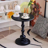 Maxbell Maxbell Couch Table (52cm in Height) Decor Modern Side Table for Balcony Hotel Cabin Black Small