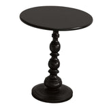 Maxbell Maxbell Couch Table (52cm in Height) Decor Modern Side Table for Balcony Hotel Cabin Black Small