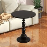 Maxbell Maxbell Couch Table (52cm in Height) Decor Modern Side Table for Balcony Hotel Cabin Black Small