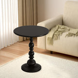 Maxbell Maxbell Couch Table (52cm in Height) Decor Modern Side Table for Balcony Hotel Cabin Black Small