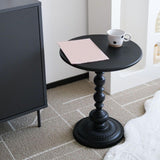 Maxbell Maxbell Couch Table (52cm in Height) Decor Modern Side Table for Balcony Hotel Cabin Black Small