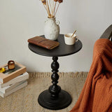 Maxbell Maxbell Couch Table (52cm in Height) Decor Modern Side Table for Balcony Hotel Cabin Black Small