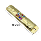 Maxbell Mezuzah for Door Housewarming Gift Blessing Easy Installation Mezuzah Plaque