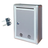 Maxbell Suggestion Box Metal Wall Mounted Ballot Box for Voting Suggestions Feedback Large