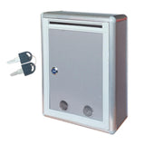 Maxbell Suggestion Box Metal Wall Mounted Ballot Box for Voting Suggestions Feedback Large