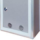 Maxbell Suggestion Box Metal Wall Mounted Ballot Box for Voting Suggestions Feedback Large