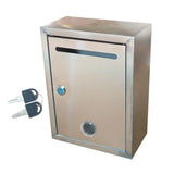 Maxbell Suggestion Box with Lock Wall Mounted Ballot Box for Fundraising Bar Ballots