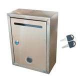 Maxbell Suggestion Box with Lock Wall Mounted Ballot Box for Fundraising Bar Ballots