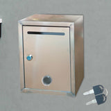 Maxbell Suggestion Box with Lock Wall Mounted Ballot Box for Fundraising Bar Ballots