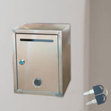Maxbell Suggestion Box with Lock Wall Mounted Ballot Box for Fundraising Bar Ballots