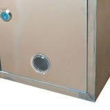 Maxbell Suggestion Box with Lock Wall Mounted Ballot Box for Fundraising Bar Ballots