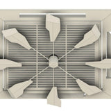Maxbell Central Air Conditioners Deflector Anti Direct Blowing Windshield Wind Baffle
