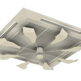 Maxbell Central Air Conditioners Deflector Anti Direct Blowing Windshield Wind Baffle