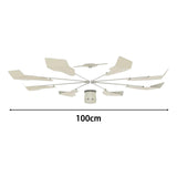 Maxbell Central Air Conditioners Deflector Anti Direct Blowing Windshield Wind Baffle