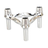 Maxbell Maxbell Candle Holder Candelabra Metal Candlestick for Wedding Anniversary Christmas Silver