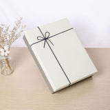 Maxbell Maxbell Empty Gift Box Lightweight Mother's Day for Birthday Valentines Celebrations White and Gray