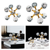 Maxbell Maxbell Bubble Sphere Figurine Art Crafts Tabletop Ornament for Fireplace Shelf Desk S