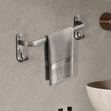 Maxbell Maxbell 41cm Towel Rail Hand Towel Rack Accessory Practical Multifunctional Aluminum