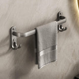 Maxbell Maxbell 41cm Towel Rail Hand Towel Rack Accessory Practical Multifunctional Aluminum