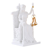 Maxbell Maxbell Lady Justice Statue Goddess Sculpture Cabinet Christmas Collectible Figurine