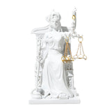 Maxbell Maxbell Lady Justice Statue Goddess Sculpture Cabinet Christmas Collectible Figurine