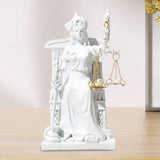 Maxbell Maxbell Lady Justice Statue Goddess Sculpture Cabinet Christmas Collectible Figurine