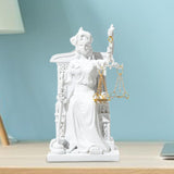 Maxbell Maxbell Lady Justice Statue Goddess Sculpture Cabinet Christmas Collectible Figurine