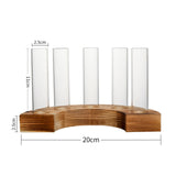 Maxbell Maxbell Glass Test Tube Vases Planter Terrarium Decor Home Plant Propagation Station