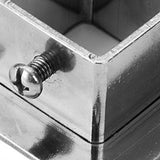 Maxbell Maxbell 5Pcs Square Post Flange Heavy Duty Support Floor Post Flange Fence Post Base Inner Dia 26mm