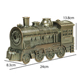 Maxbell Maxbell Retro Train Essential Oil Diffusers Humidifier US Adapter Plug for Home Silver