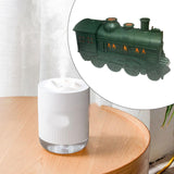 Maxbell Maxbell Retro Train Essential Oil Diffuser Humidifier UK Adapter Plug 300ml for Home green