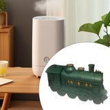 Maxbell Maxbell Retro Train Essential Oil Diffuser Humidifier UK Adapter Plug 300ml for Home green